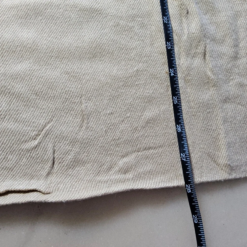Coldwater Creek Embroidered Fringe Scarf Shawl Wrap Neutral Tan‎